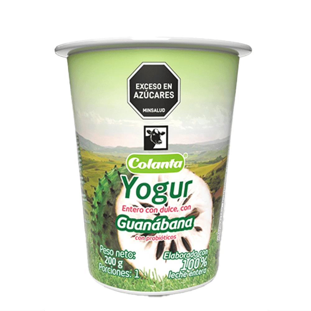 YOGUR COLANTA FRUTOS GUANA X 190 GR
