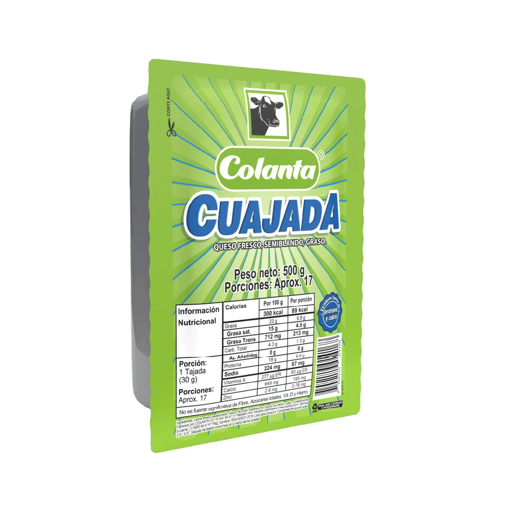 CUAJADA COLANTA X 500 GR
