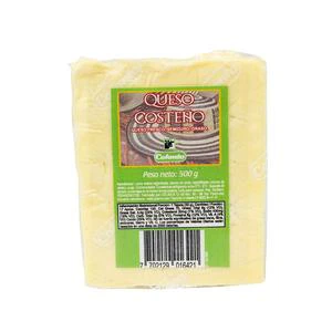 QUESO COSTEÑO BLOQUE X 500 GR