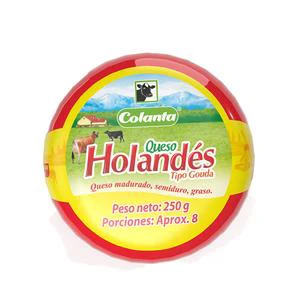 QUESO COLANTA HOLAN X 250 GR
