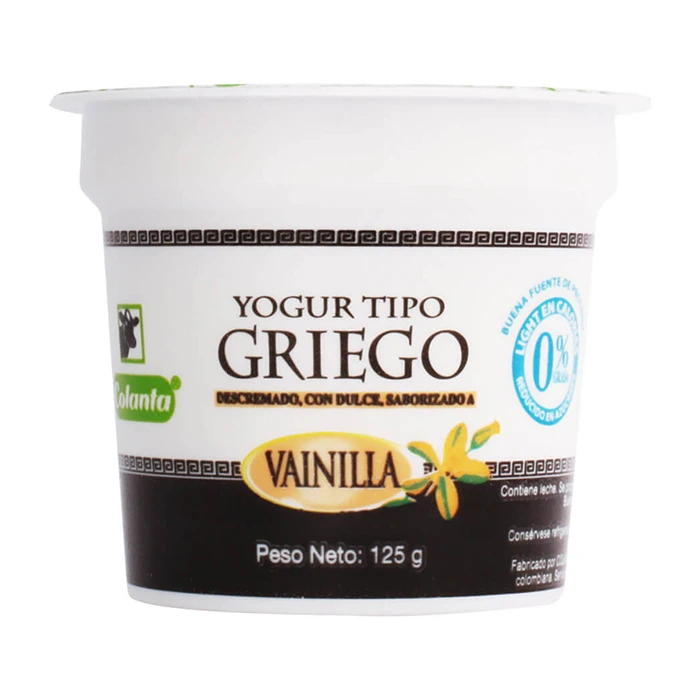 YOGUR COLANTA GRIEGO LIMON X 125 GR