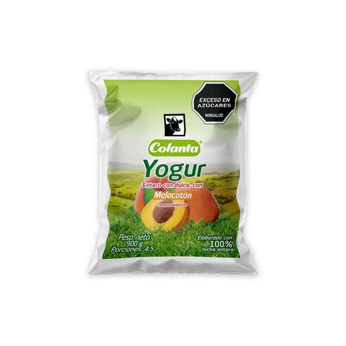 YOGUR COLANTA MELO BOL X 900 GR