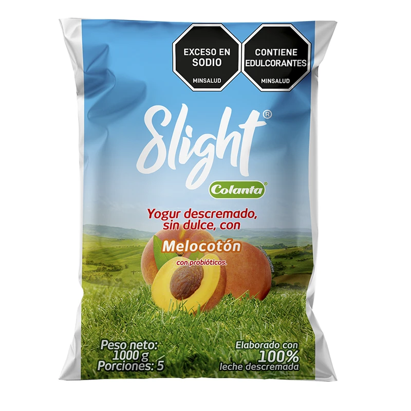 YOGUR COLANTA SLIGHT MELO BOL X 1000 GR