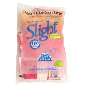 YOGUR COLANTA SLIGHT X 6 UNDS (SIXPACK)