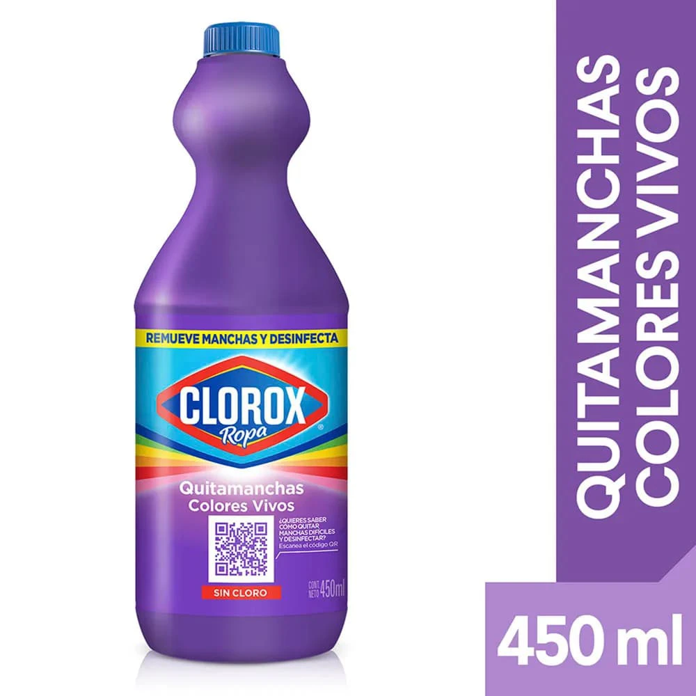 BLANQ CLOROX R/COLOR QUITA X 450 ML