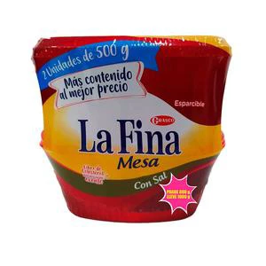 MARGARINA LA FINA X 500 GR X 2 UNDS