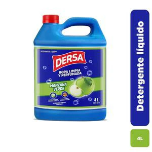 DETERGENTE DERSA LIQUIDO MANZANA VERDE X 4000 ML