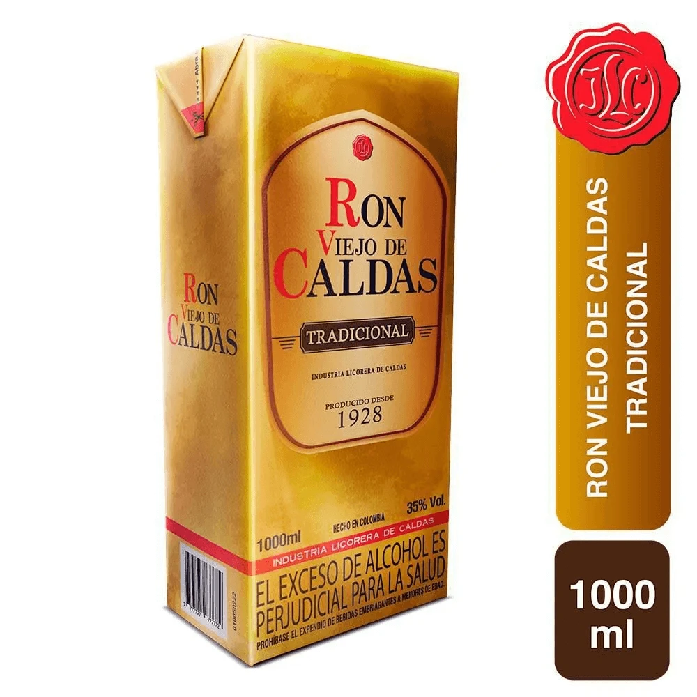 RON VIEJO DE CALDAS TETRA 1000