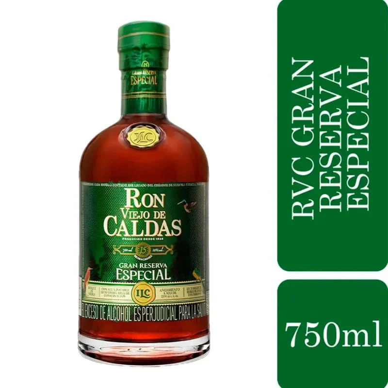 RON VIEJO DE CALDAS 15 AÑOS 750