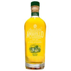 AGUARDIENTE AMARILLO MANZANARES VIDRIO X 375ML