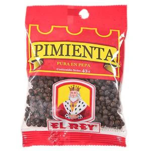 CONDIM EL REY PIMIENTA PEPA X 43 GR