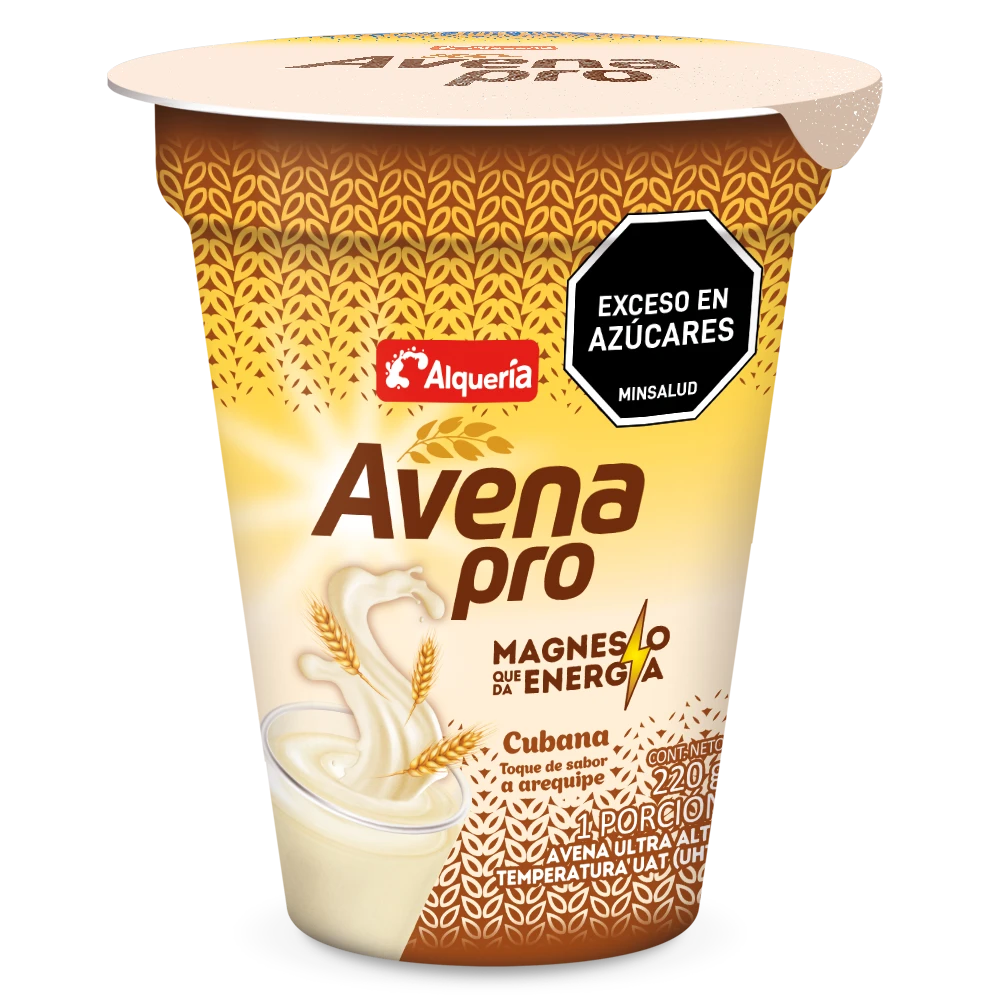 AVENA CUBANA ALQUERIA VASO X 220 ML