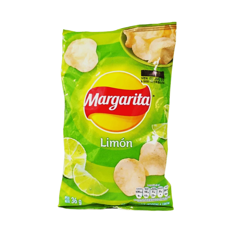 PAPAS MARGARITA FRITO LAY FAMIL LIMON X 36 GR