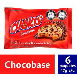 GALLETA CHOKIS CHOCBASE X 282 GR X 6 UNDS