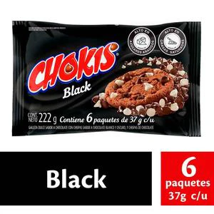 GALLETA CHOKIS BLACK 6UN X 222 GR