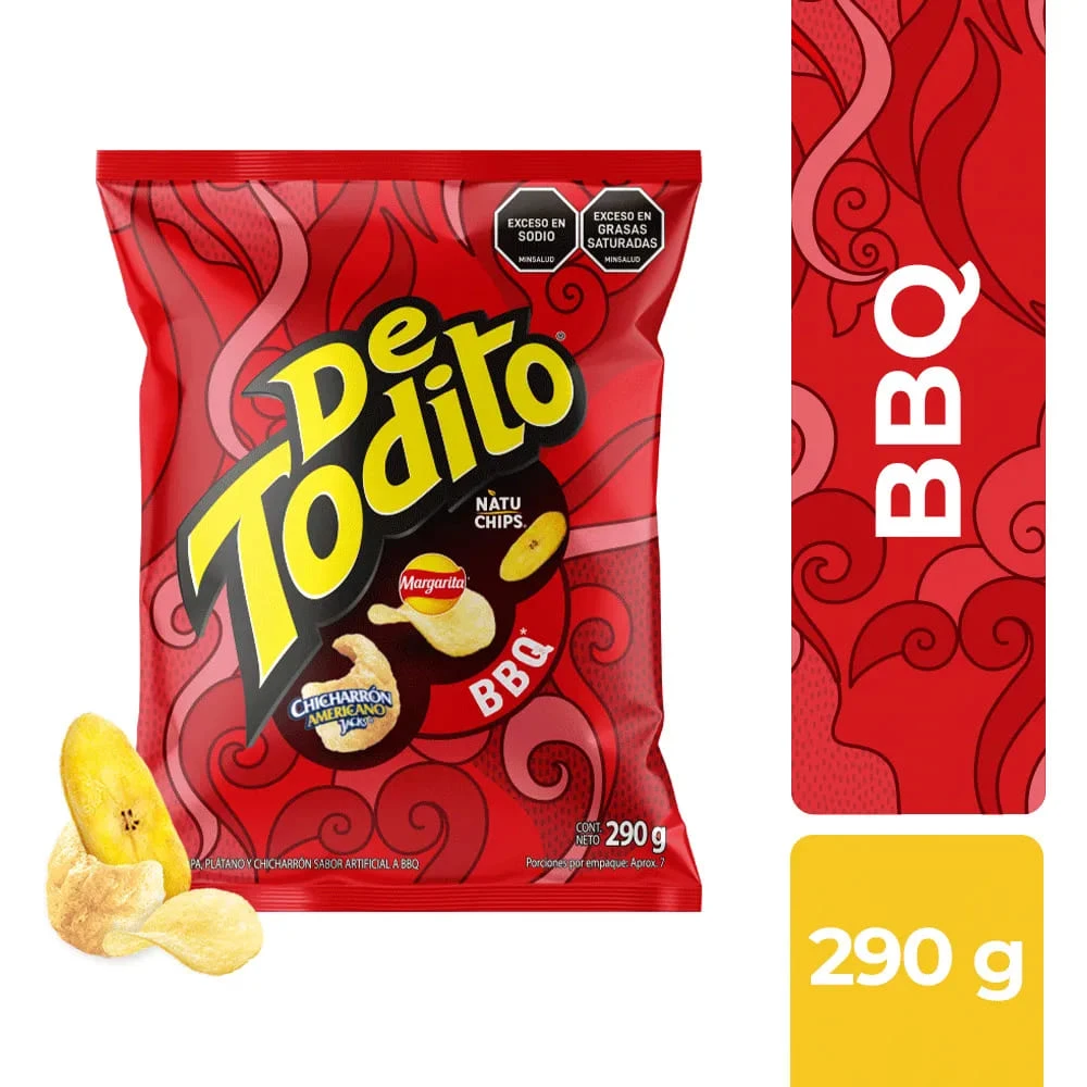 DETODITO FRITO LAY FAMIL BBQ X 290 GR