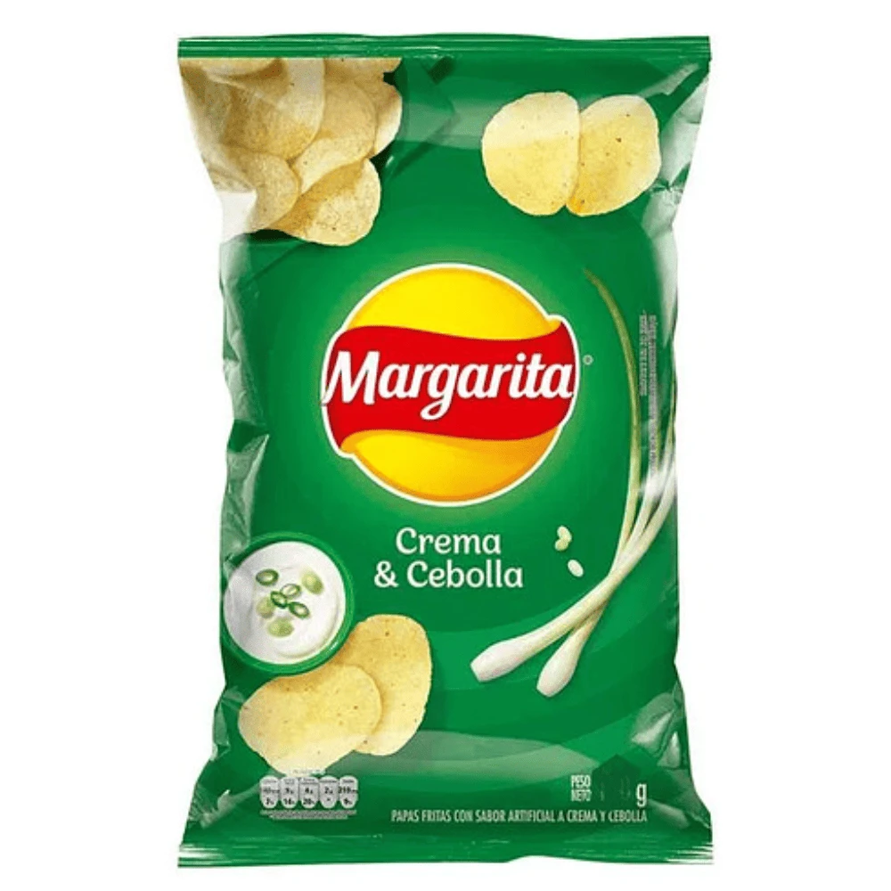 PAPAS MARGARITA FRITO LAY CREMA DE CEBOLLA X 36 GR