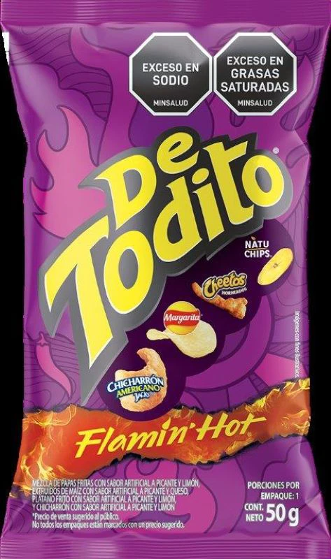 DETODITO FLAMIN HOT 50 GR X 50 GR