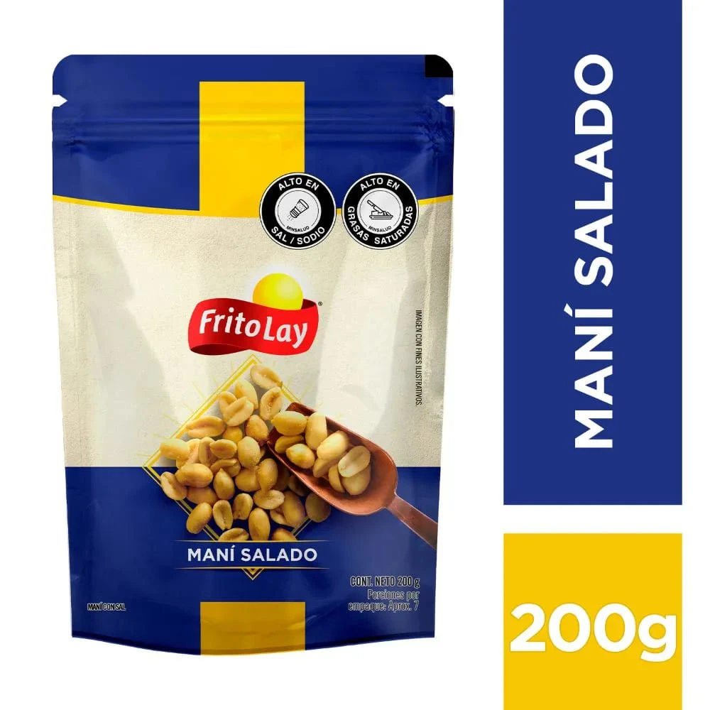 MANI SALADO FRITO LAY X 200 GR