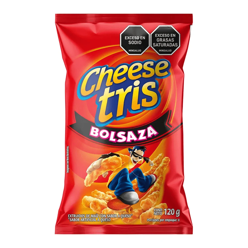 CHEESE TRIS FRITO LAY FAMILIAR BOLSAZA X 120 GR
