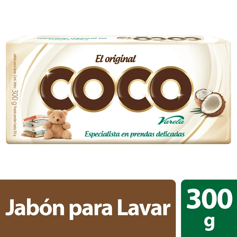 JABON COCO VARELA X 300 GR