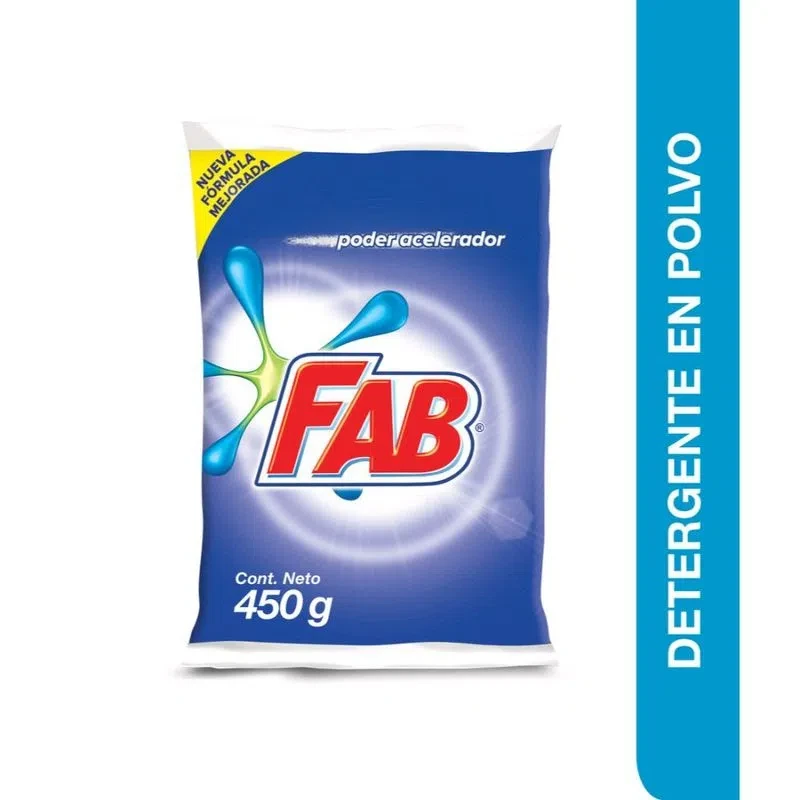 DETERGENTE FAB X 450 GR