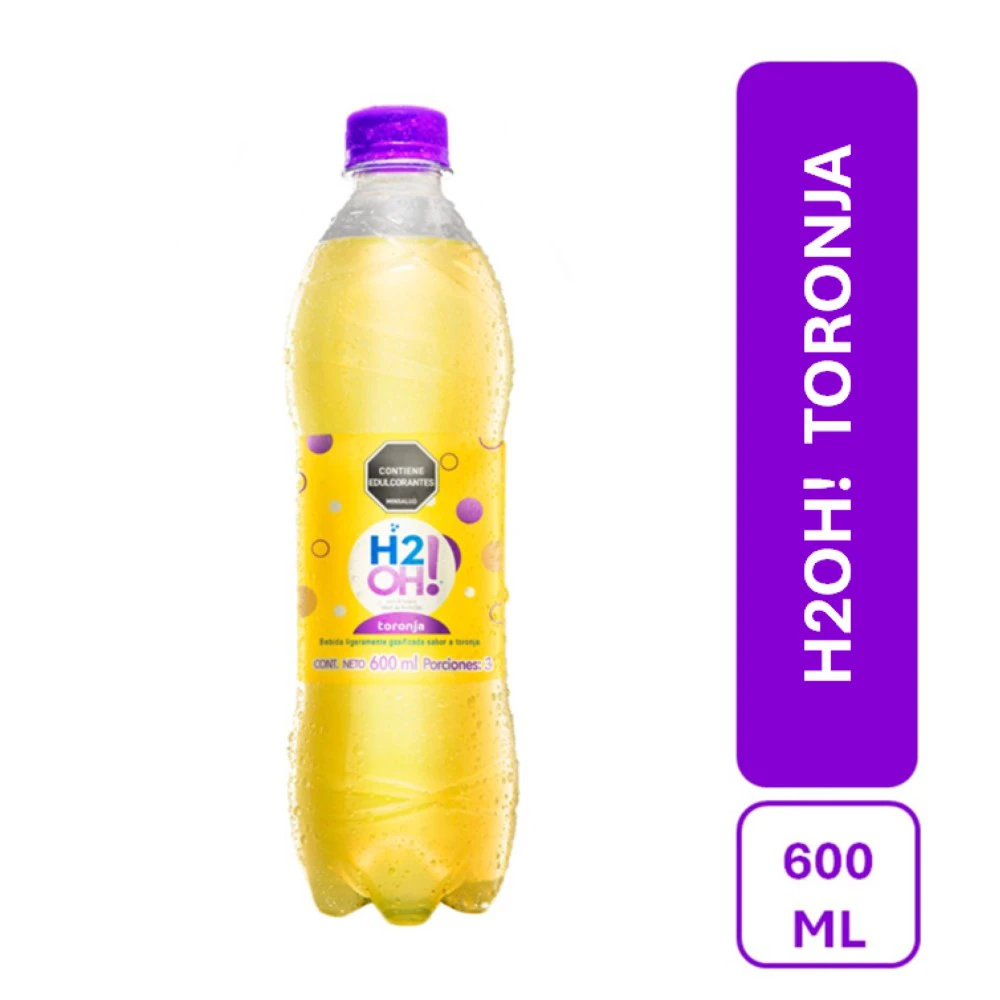 AGUA H2O TORONCHELO X 600 ML