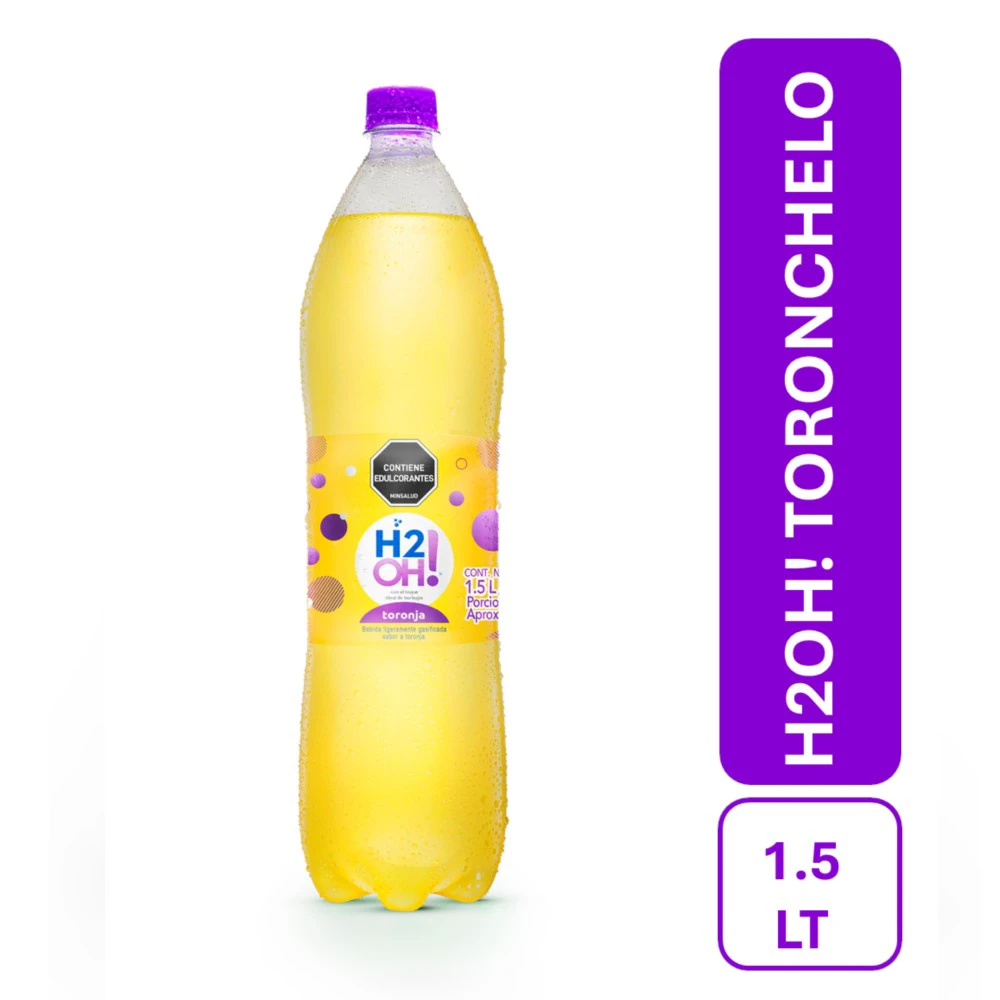 AGUA H2O TORONCHELO X 1.5 LT