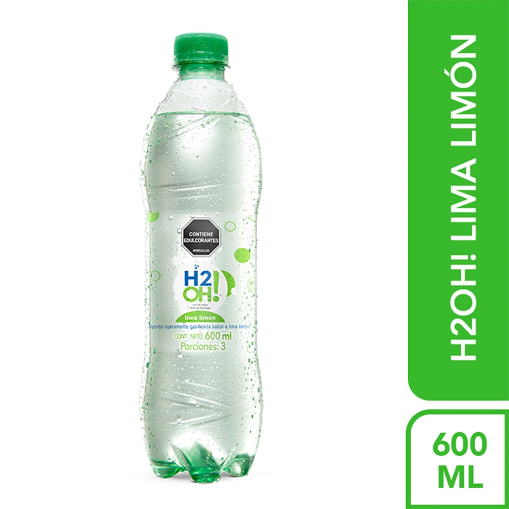 AGUA H2O LIMON X 600 ML
