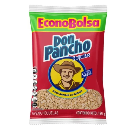 AVENA DON PANCHO EN HOJUELAS X 180 GR