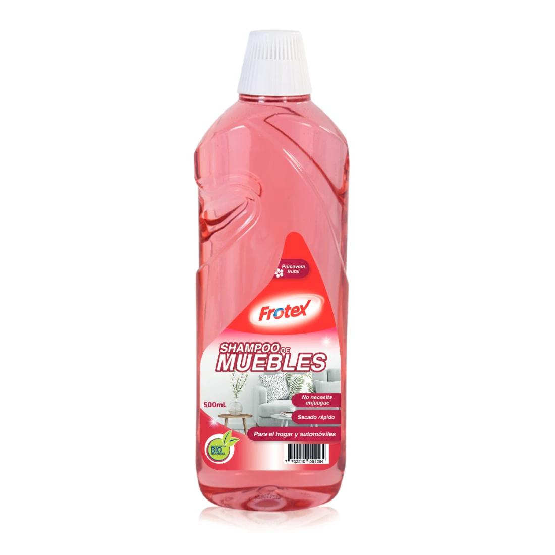 SHAMPOO FROTEX MUEBLE PRIMAVERA X 500 ML