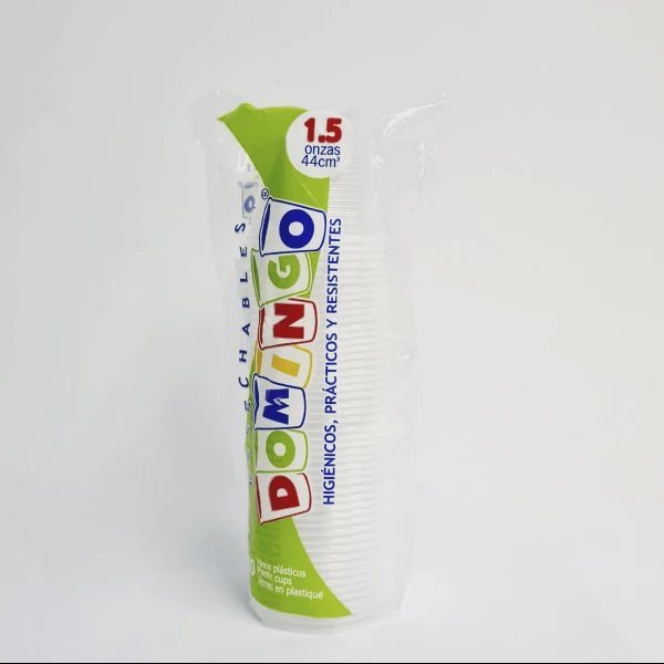 VASO DOMINGO 1.5 ONZ X 50 UNDS