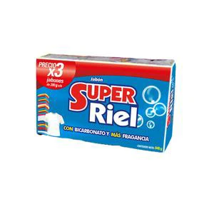 JABON SUPERRIEL BARRA BICAR 280 X 3 UNDS