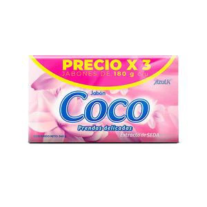 JABON COCO AZUL K P/DELIC X 3 UNDS