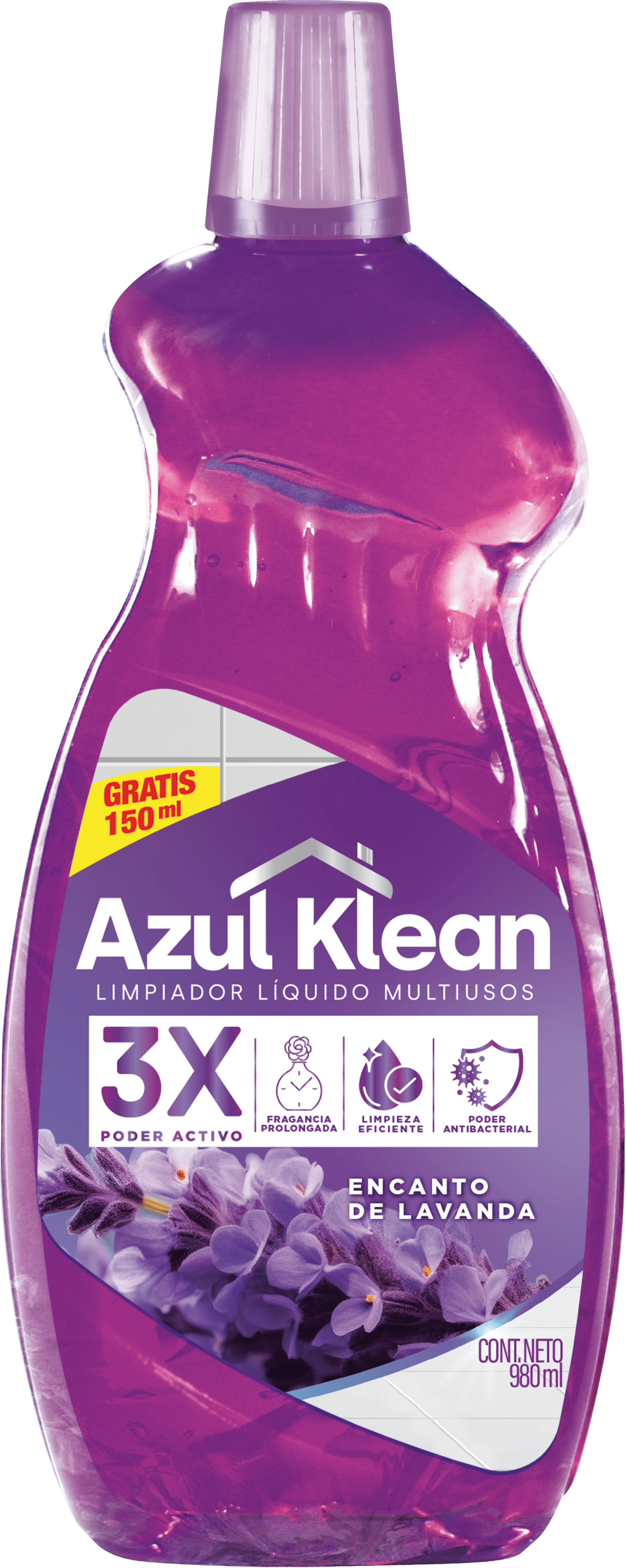 LIMPIA PISOS AZUL KLEAN LAVA X 460 ML