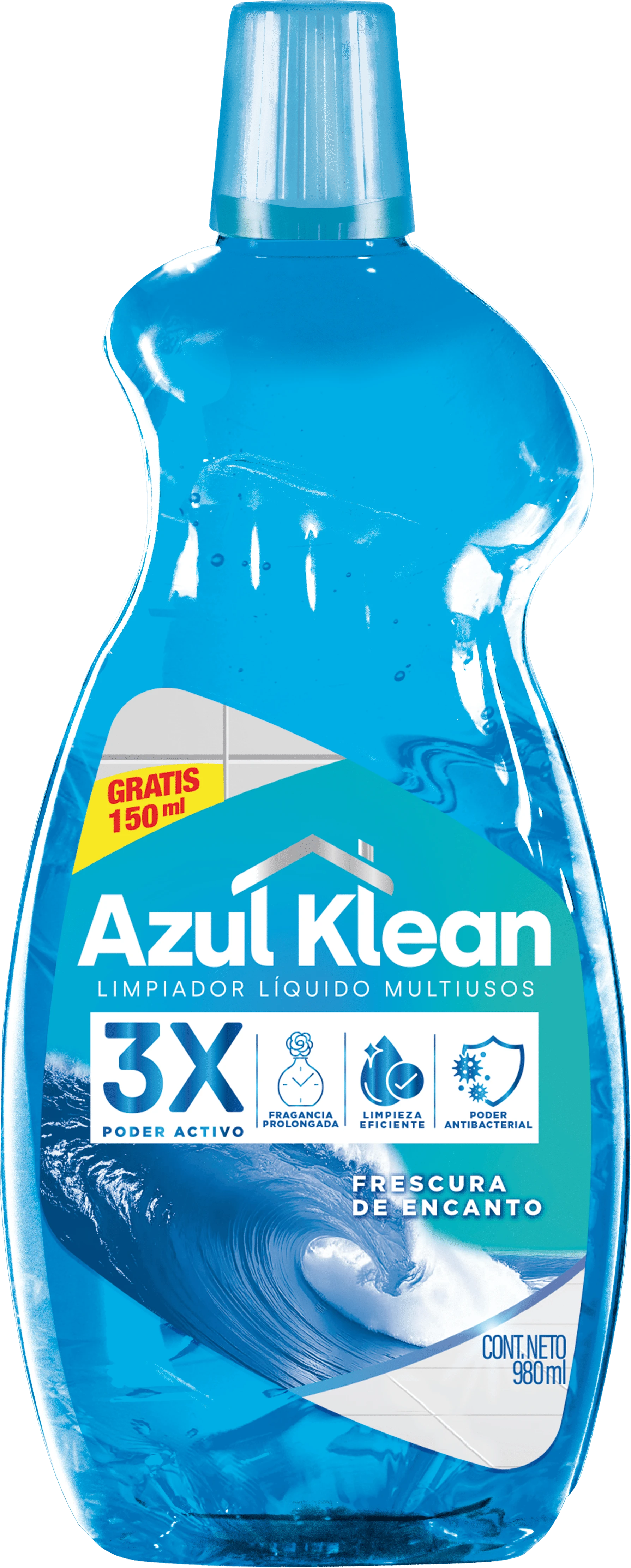 LIMPIA PISOS AZUL KLEAN BRISA X 460 ML
