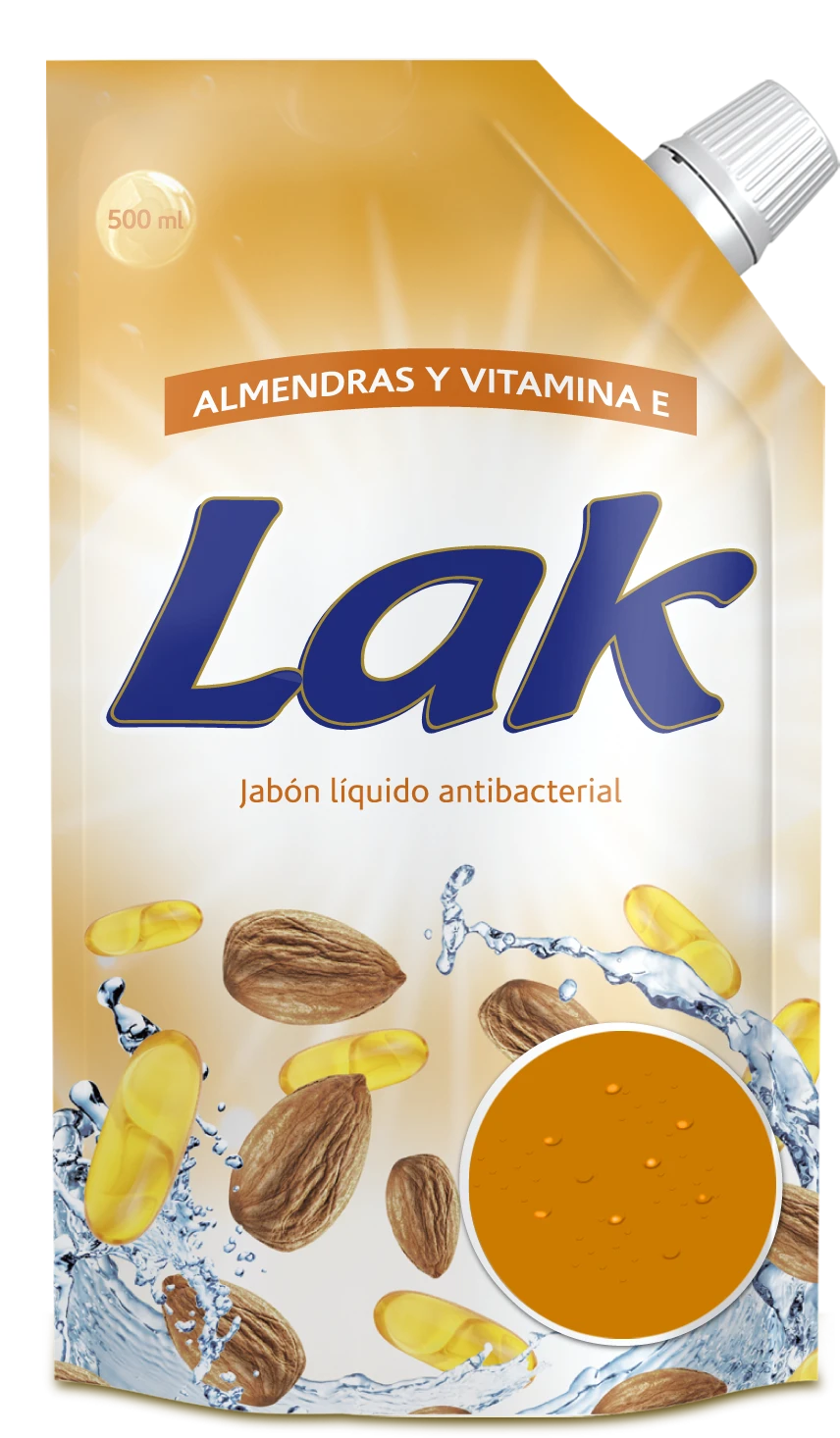 JABON MANOS LAK ALMEN X 500 ML