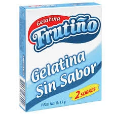 GELATINA FRUTIÑO SIN SABOR 2SOB X 7.5 GR