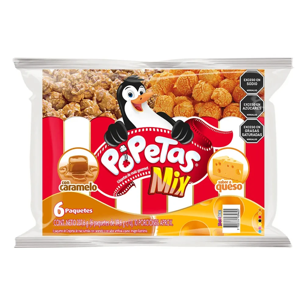 POPETAS CARAMELO/QUESO 6