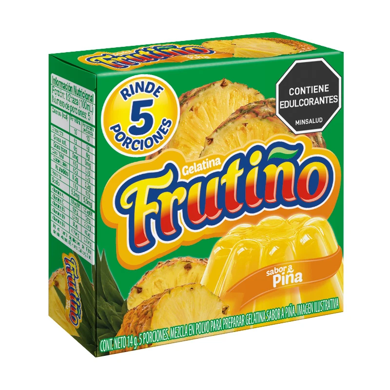 GELATINA FRUTIÑO PIÑA X 40 GR