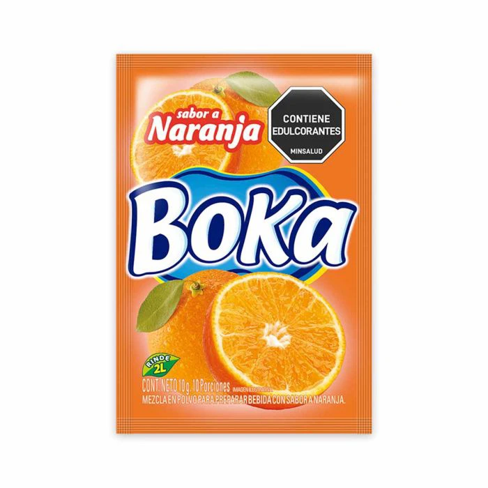 FRESCO BOKA NARANJA 2 L X 2 LT