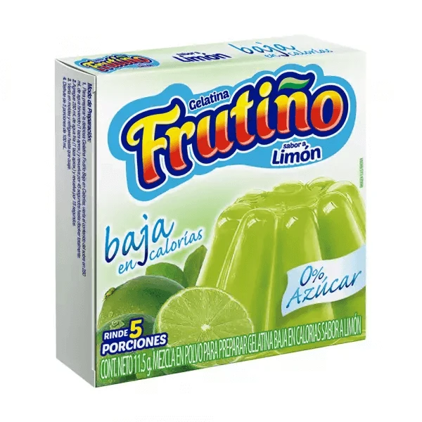 GELATINA FRUTIÑO LIGHT LIMON X 11 GR