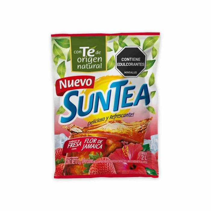 SUNTEA FRESA/FLOR DE JAMAICA X 2 LT