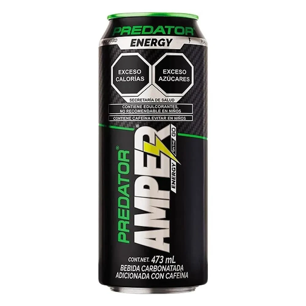 ENERGIZANTE ENERGY AMPER PREDATOR X 473 ML