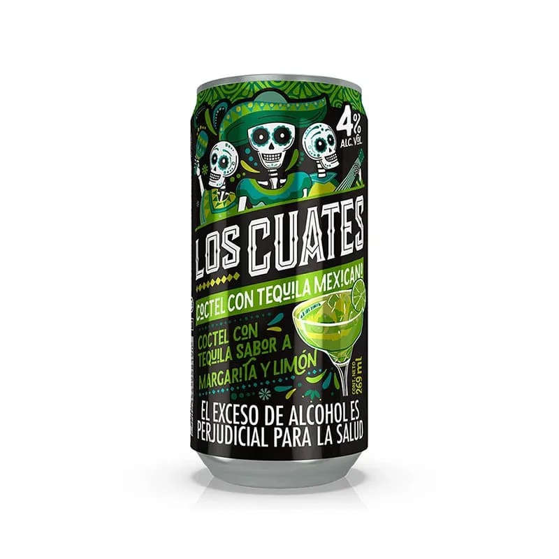LOS CUATES MARGARITA LIMON X 269 ML