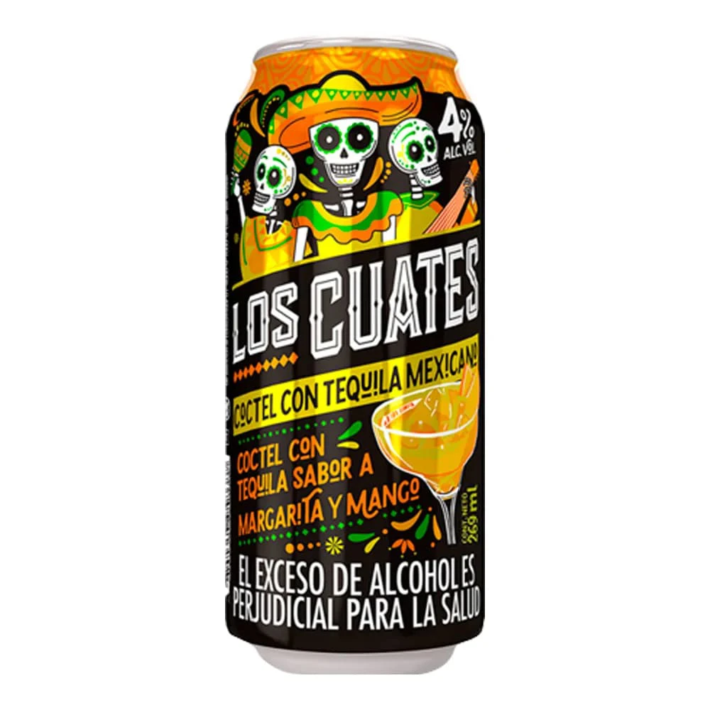 LOS CUATES MARGARITA MANGO X 269 ML