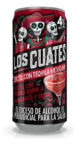 LOS CUATES MARGARITA FRESA X 269 ML