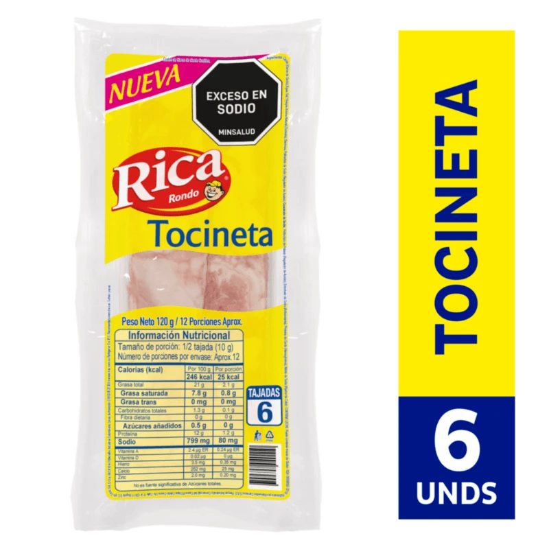 TOCINETA RICA X 125 GR