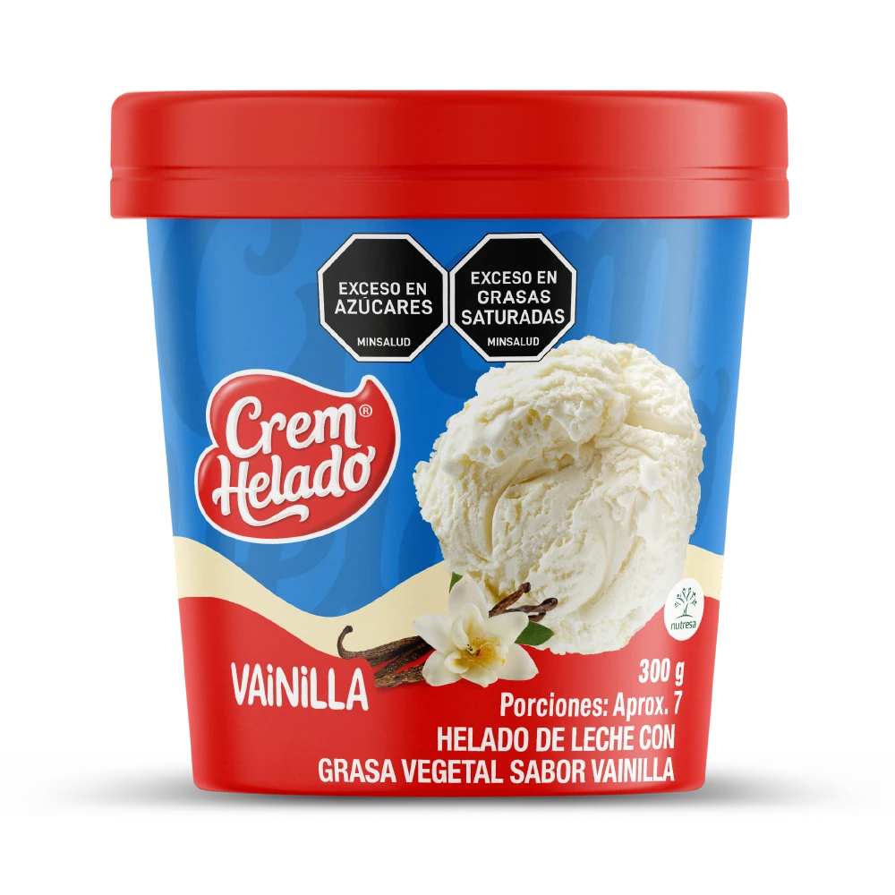 CREM HELADO VAINILLA X 300 GR