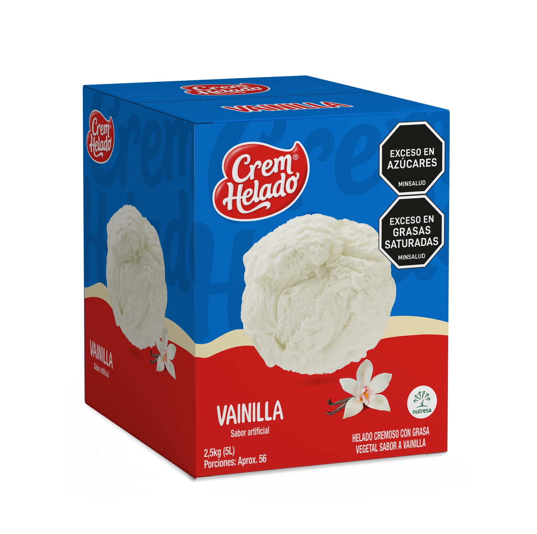 CREM HELADO VAINILLA 5 LTS X 5 LT